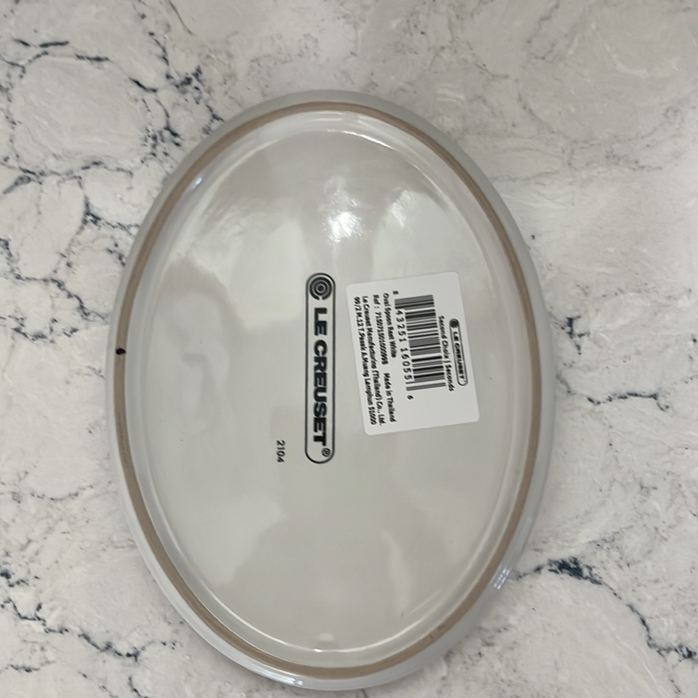 Le Creuset spoon rest in white NWT - Picture 2 of 4